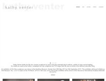 Tablet Screenshot of kathyventer.com